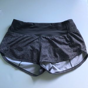 lululemon speed up shorts NWOT